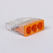 Imagine Clemă legătură 3 conductoare FY 0,5-2,5mm² – WAGO | 2273-203