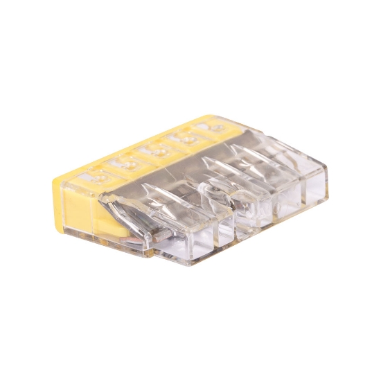 Imagine Clemă legătură 5 conductoare FY 0,5-2,5mm² – WAGO | 2273-205