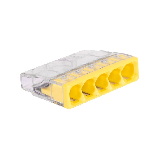 Imagine Clemă legătură 5 conductoare FY 0,5-2,5mm² – WAGO | 2273-205