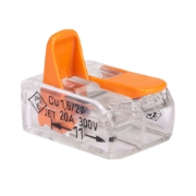 Imagine Clemă legătură 2 conductoare FY/MYF 0,2-4mm² – WAGO | 221-412