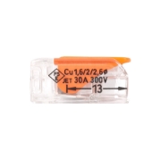 Imagine Clemă legătură 2 conductoare FY/MYF max. 6mm² – WAGO | 221-612