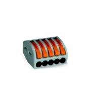 Imagine Clemă legătură 5 conductoare max. 4mm² – WAGO | 222-415