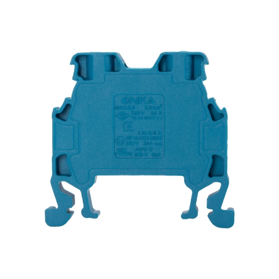 Imagine Clemă șir MRK 2,5mm² albastru – ONKA | ONKA-1015