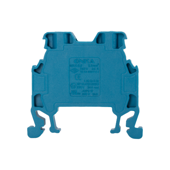 Imagine Clemă șir MRK 2,5mm² albastru – ONKA | ONKA-1015