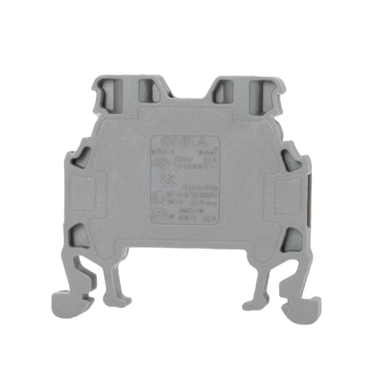 Imagine Clemă șir MRK 4mm² gri – ONKA | ONKA-1022