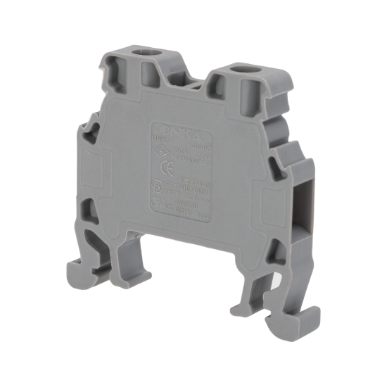 Imagine Clemă șir MRK 4mm² gri – ONKA | ONKA-1022
