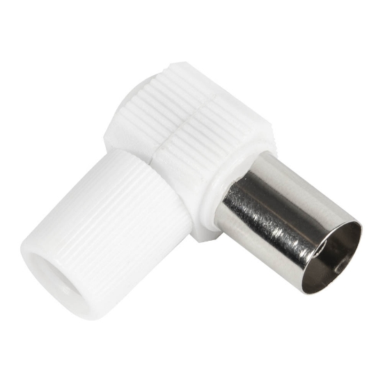 Imagine Mufă TV mamă 9,5mm cot 90° – NOVELITE