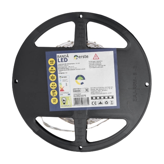 Imagine Banda LED 5x60 4.8W/m 6400K IP20 5m/Rola