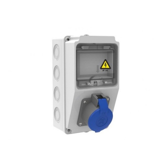 Imagine Tablou Sigurante 1P (1x16A) 220V IP44