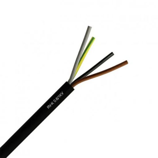 Imagine Cablu energie flexibil cupru, RV-K 4x6 mm² – tambur
