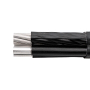 Imagine Cablu torsadat aerian aluminiu, T2XIR 50/8 OL-AL 3x25+16 mm² – unifilar