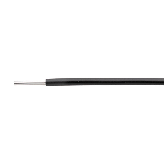Imagine Conductor rigid aluminiu, AFY 4mm², negru – colac 100m