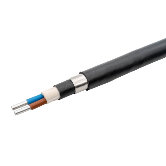 Imagine Cablu energie armat aluminiu, AC2XABY 2x16 mm² – unifilar