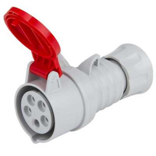 Imagine Cuplă 3P+N+E 16A 400V IP44 6h – GEWISS | GW62009H