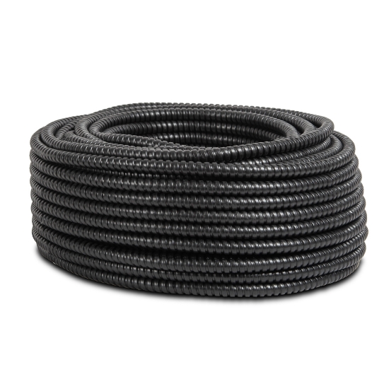 Imagine Tub flexibil metalic cu izolatie PVC Ø11mm 50m/colac – NOVELITE