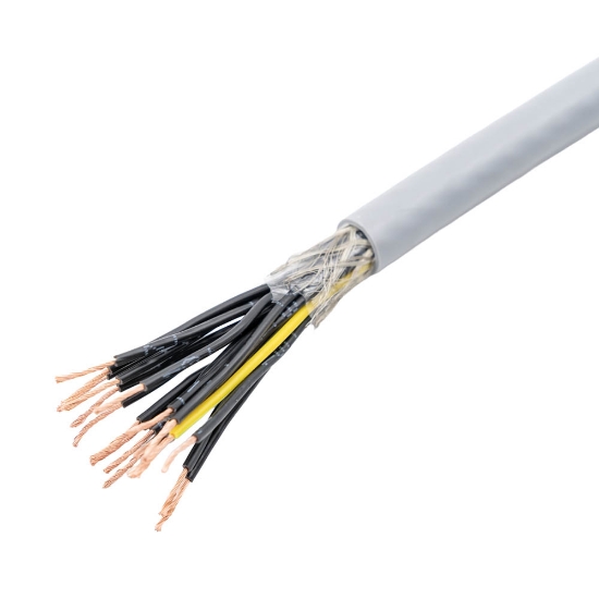 Imagine Cablu ecranat semnalizare și control, LIYCY 19x0.5 mm²
