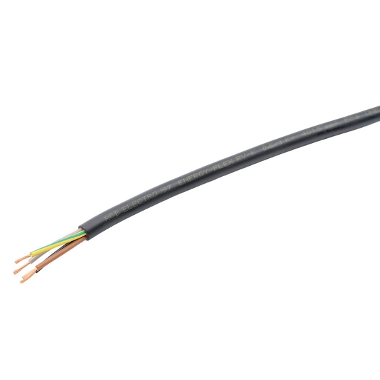 Imagine Cablu energie flexibil cupru, RV-K 4x2.5 mm² – tambur
