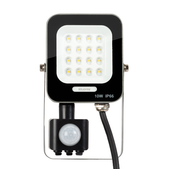 Imagine Proiector LED cu Senzor 10W 4000K IP65 - SOLENTIS
