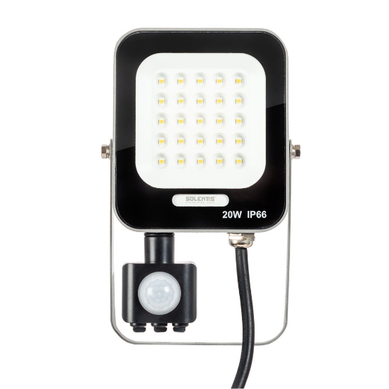 Imagine Proiector LED cu Senzor 20W 4000K IP65 - SOLENTIS