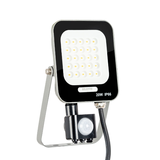 Imagine Proiector LED cu Senzor 20W 4000K IP65 - SOLENTIS