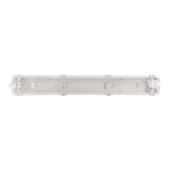 Imagine Corp Etans IP65 Neechipat 2x600mm Dispersor Transparent - NOVELITE