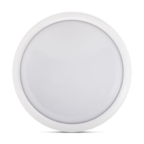 Imagine Corp BAT LED cu Senzor si Kit EM Rotund Alb IP65 18W 6400K Dispersor Opal - NOVELITE