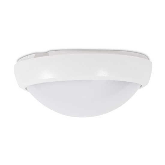 Imagine Corp BAT LED cu Senzor si Kit EM Rotund Alb IP65 18W 6400K Dispersor Opal - NOVELITE