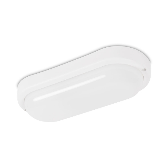 Imagine Corp BAT LED cu Senzor Colt Rotund Alb IP65 18W 6400K Dispersor Opal - NOVELITE