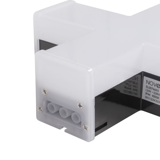 Imagine Element X Negru LED 10W 4000K IP44 pentru Corp Liniar interconectabil LED - NOVELITE