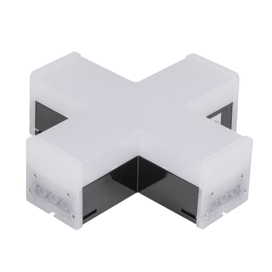 Imagine Element X Negru LED 10W 4000K IP44 pentru Corp Liniar interconectabil LED - NOVELITE