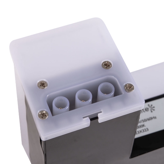 Imagine Element L Negru LED 8W 4000K IP44 pentru Corp Liniar interconectabil LED - NOVELITE