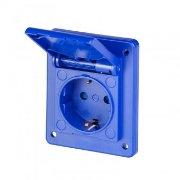 Imagine Priză fixă Schuko 2P+E 16A 250V – SCAME | 570.4062
