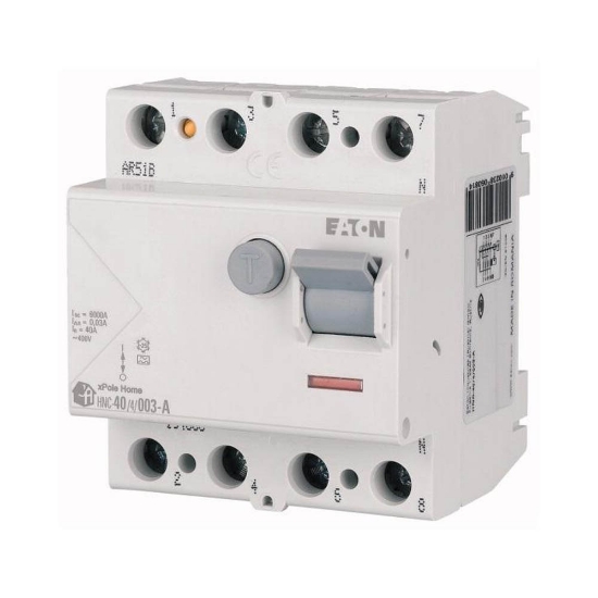 Imagine Diferențial RCCB 4P 40A 300mA 6kA – EATON | PF6