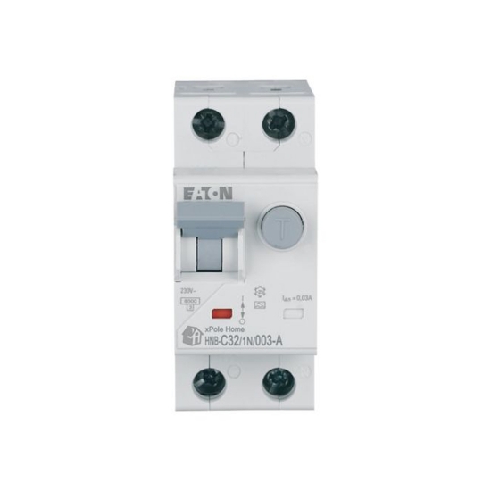 Imagine Diferențial RCBO 1P+N 32A 30mA 6kA curba C xPole Home – EATON
