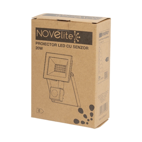 Imagine Proiector LED cu Senzor V4 20W 6500K IP44/IP65 - NOVELITE
