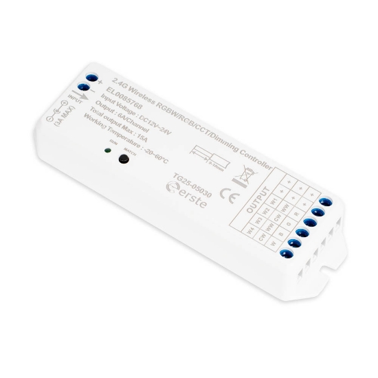 Imagine Controller Wireless RGBDimmer/RGBW/CCT 12V-180W 24V-360W Telecomanda – ERSTE