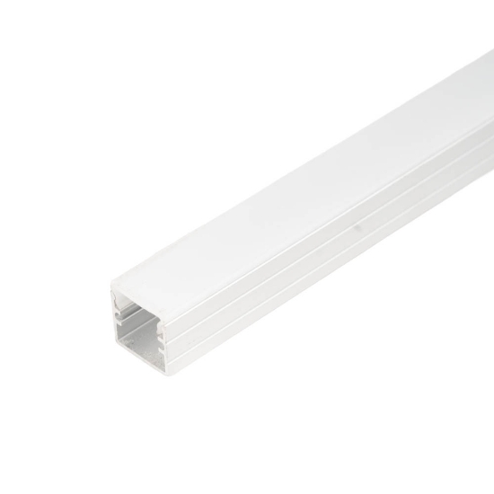 Imagine Profil aluminiu montaj PT Dispersor mat cu element capat de fixare 2m – ERSTE