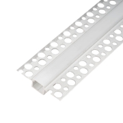Imagine Profil aluminiu montaj ST CG Dispersor mat cu element capat de fixare 2m – ERSTE