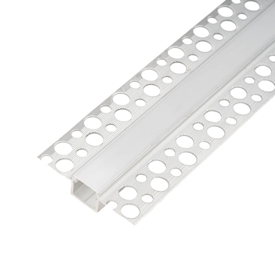Imagine Profil aluminiu montaj ST CG Dispersor mat cu element capat de fixare 2m – ERSTE