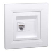 Imagine Priză date RJ45 Cat6 alb Asfora - SCHNEIDER