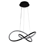Imagine Pendul Libra LED 55W 3CCT 3410lm IP20, negru, Erste