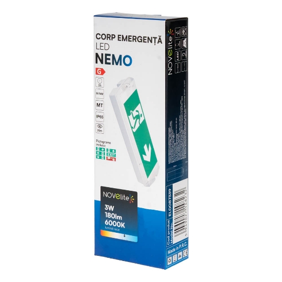 Imagine Corp Emergenta LED PT NEMO 3H Mentinut/Nementinut 3W IP65 - NOVELITE