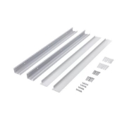 Imagine Ramă albă panou LED 595×595x72 mm