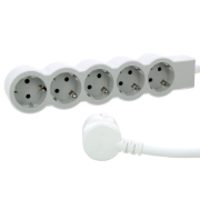 Imagine Prelungitor 5 prize Schuko 3x1,5mm² 3m alb-gri – LEGRAND | 694563