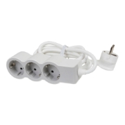 Imagine Prelungitor 3 prize Schuko 3x1,5mm² 5m alb-gri – LEGRAND | 694567