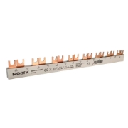 Imagine Bară de distribuție tip furcă, 2 poli (2L), 56 module