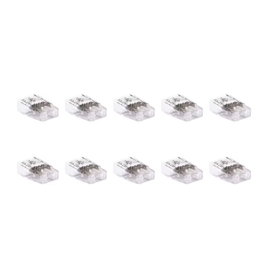 Imagine Clemă legătură 2 conductoare FY 0,5-2,5 mm², set 10 buc – WAGO | 2273-202