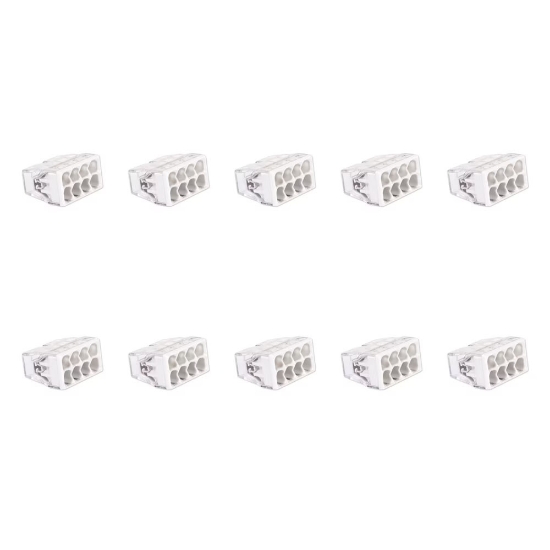 Imagine Clemă legătură 8 conductoare FY 0,5-2,5 mm², set 10 buc – WAGO | 2273-208