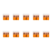 Imagine Clemă legătură 3 conductoare FY/MYF 0,2-4 mm², set 10 buc – WAGO | 221-413