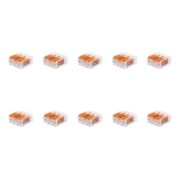 Imagine Clemă legătură 3 conductoare FY/MYF 0,2-4 mm², set 10 buc – WAGO | 221-413